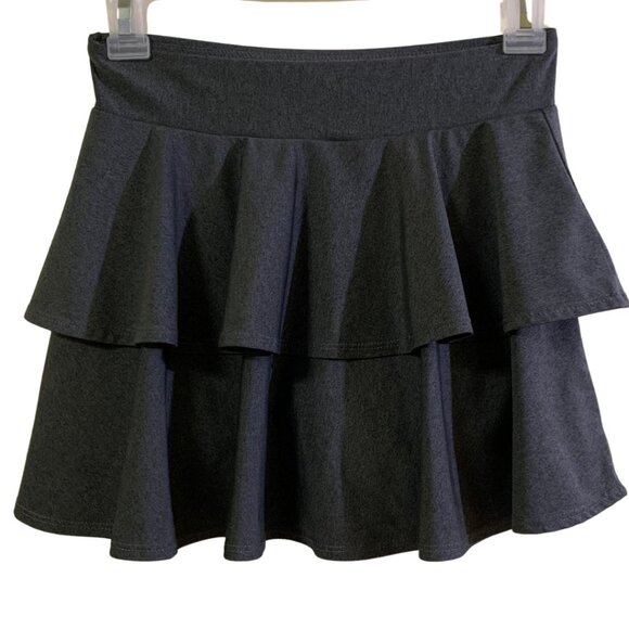 Champion Double Layer Skort Charcoal Gray  Girls' Size 10-12 - Picture 6 of 8